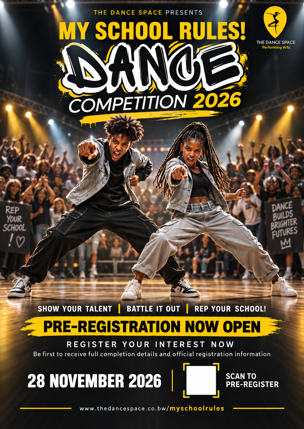 My School Rules! Dance Competition 2026 poster
